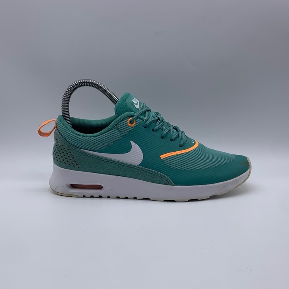Nike Air Max Thea Teal Orange Running Shoes 599409-302 Women’s Sz 6 - Picture 6 of 10